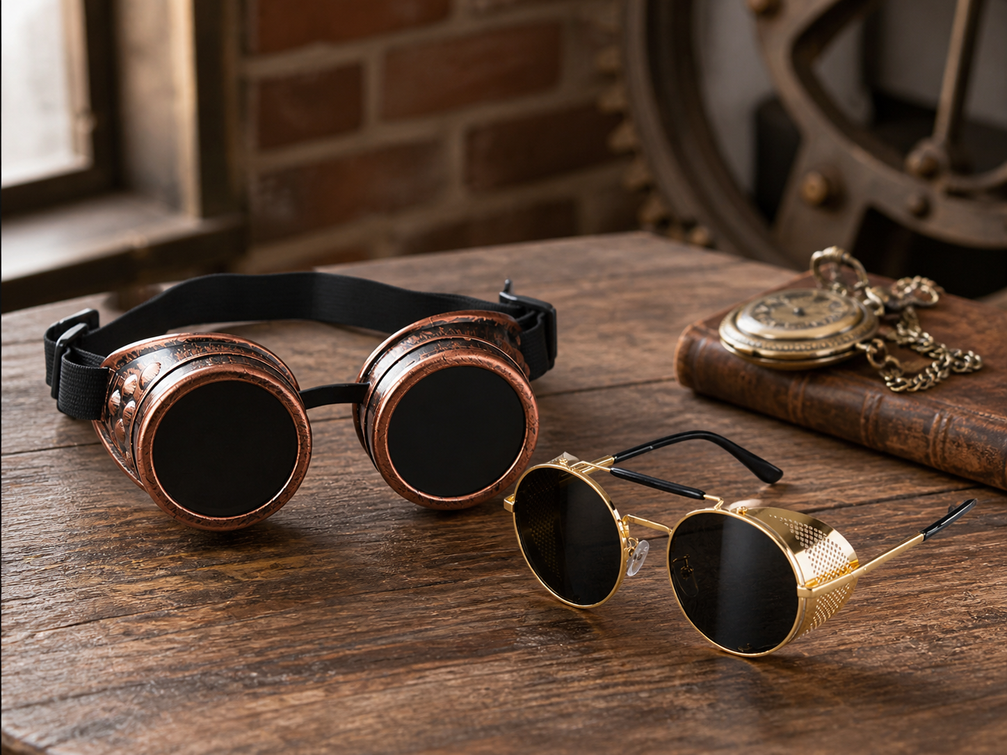 Steampunk Brillen