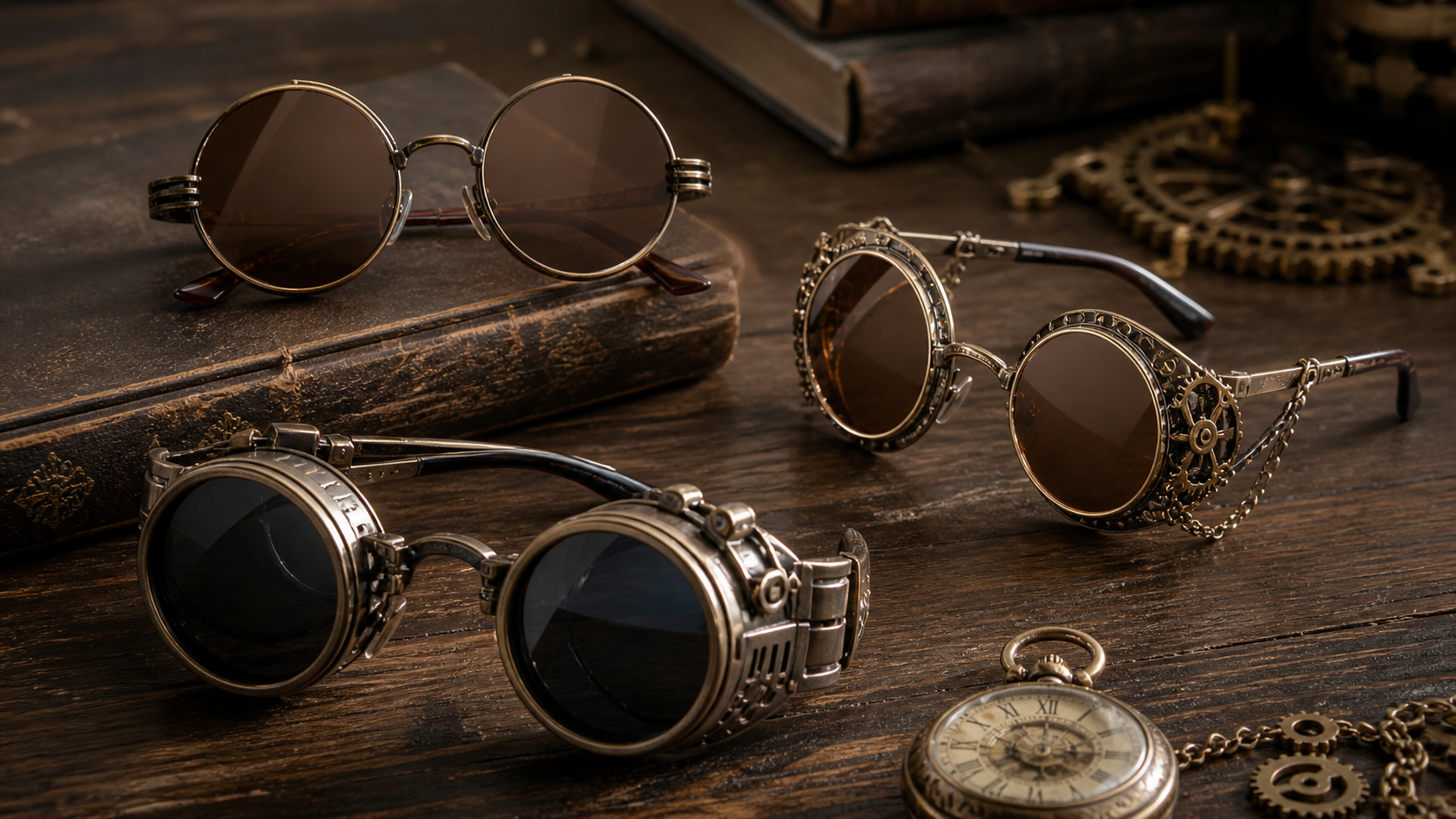 Steampunk Sonnenbrillen
