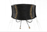 Breiter Schwarzer Steampunk Gürtel