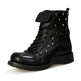 Dieselpunk Schädelstiefel