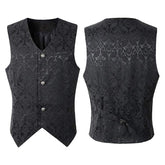Elegante Herren Steampunk Weste