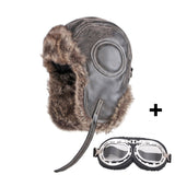 Steampunk Fliegerhut Chapka