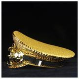 Goldener Steampunk Offiziershut