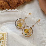 Steampunk Sonnensystem Ohrringe