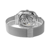 Steampunk Automatik Armbanduhr Stahl