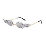 Steampunk Flammen Sonnenbrille