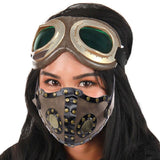 Steampunk Bikermaske