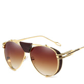 Steampunk Flieger Sonnenbrille