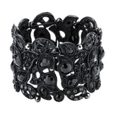 Steampunk Gothic Rubin Armband