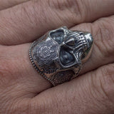 Steampunk Totenkopf Ring