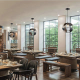 Steampunk Weltkarte Kronleuchter