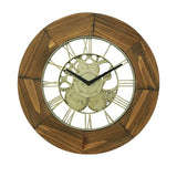 Industrielle Steampunk Wanduhr