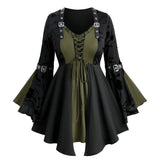 Kriegerin Steampunk Bluse