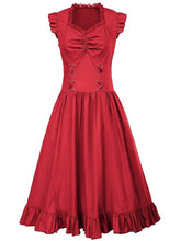 Steampunk Renaissance Ärmelloses Kleid