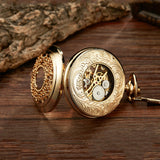 Steampunk Gold Taschenuhr