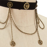 Steampunk Zahnrad Choker
