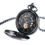 Steampunk Leuchtblumen Taschenuhr