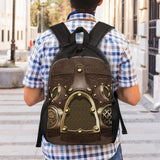 Industrieller Steampunk Rucksack