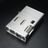 Edelstahl Feuerzeug mit Patronen