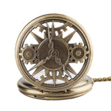 Steampunk Zeitrad Taschenuhr