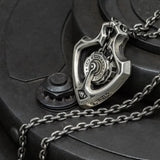 Steampunk Schild Kette