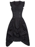 Steampunk Renaissance Ärmelloses Kleid
