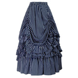 Viktorianischer Streifenrock