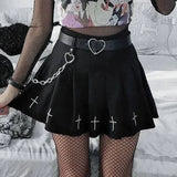 Gothic Faltenrock