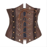 Steampunk Mittelalter Gürtelkorsett