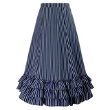 Viktorianischer Streifenrock