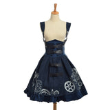 Lady Mechanic Steampunk Kleid
