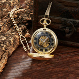 Steampunk Gold Taschenuhr