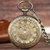 Steampunk Gravur Taschenuhr