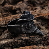 Steampunk Pestmaske Ring