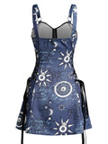 Galaktisches Steampunk Kleid