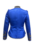 Blaue Viktorianische Jacke