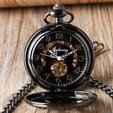 Steampunk Leuchtblumen Taschenuhr