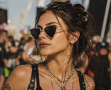 Steampunk Dreieck Sonnenbrille