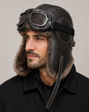 Steampunk Fliegerhut Chapka