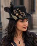 Steampunk Flügelzylinder