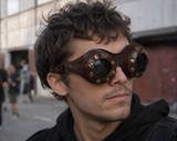 Steampunk Lederarbeiter Goggles