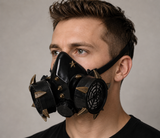 Steampunk Nietenmaske Herren