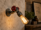 Steampunk Ventilrad Lampe