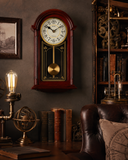 Steampunk Vintage Wanduhr mit Pendel
