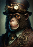 Steampunk Affe Bild