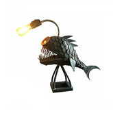 Steampunk Anglerfisch Lampe