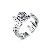 Steampunk Architektur Ring