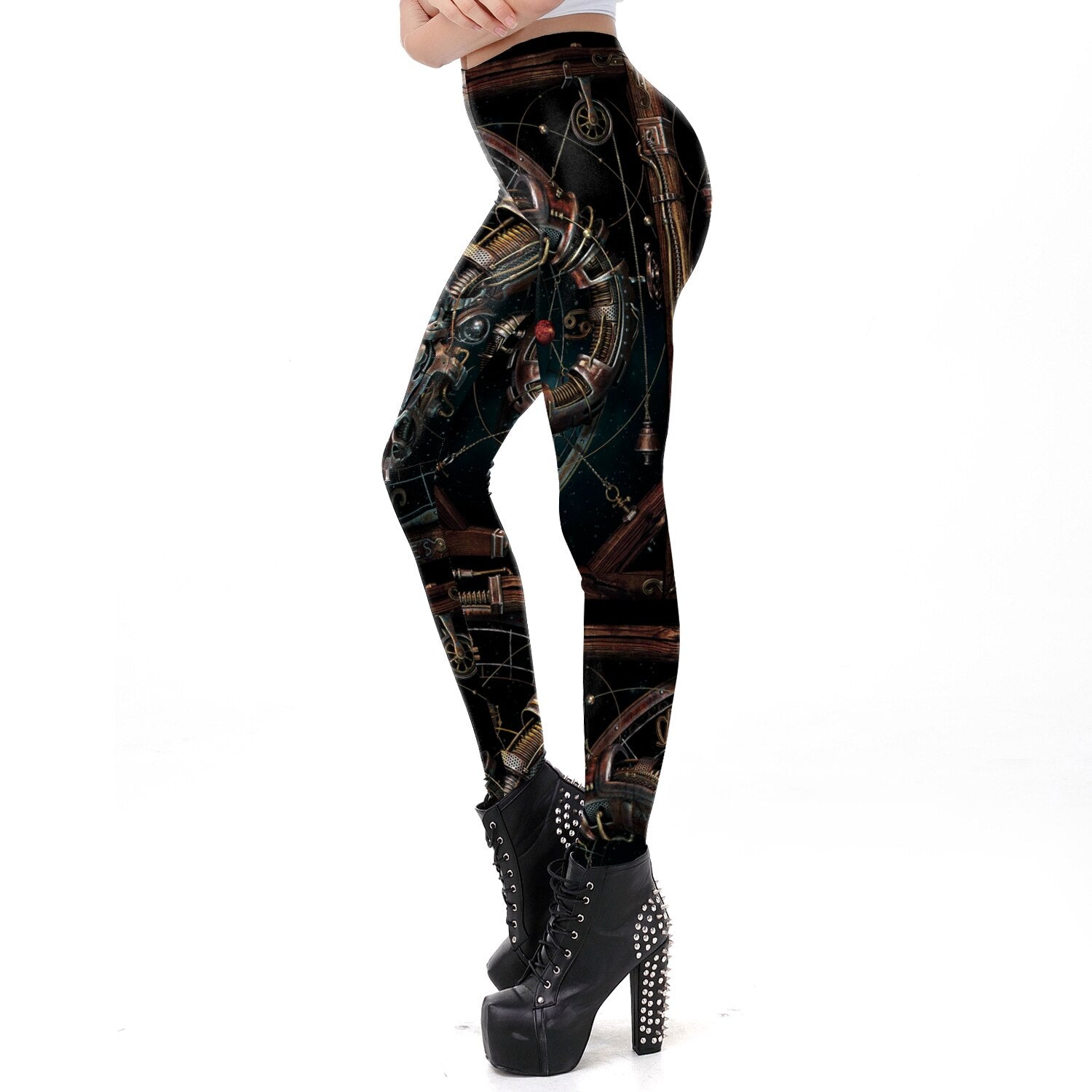 Steampunk Astronomie Leggings