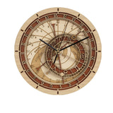 Steampunk Astronomische Wanduhr