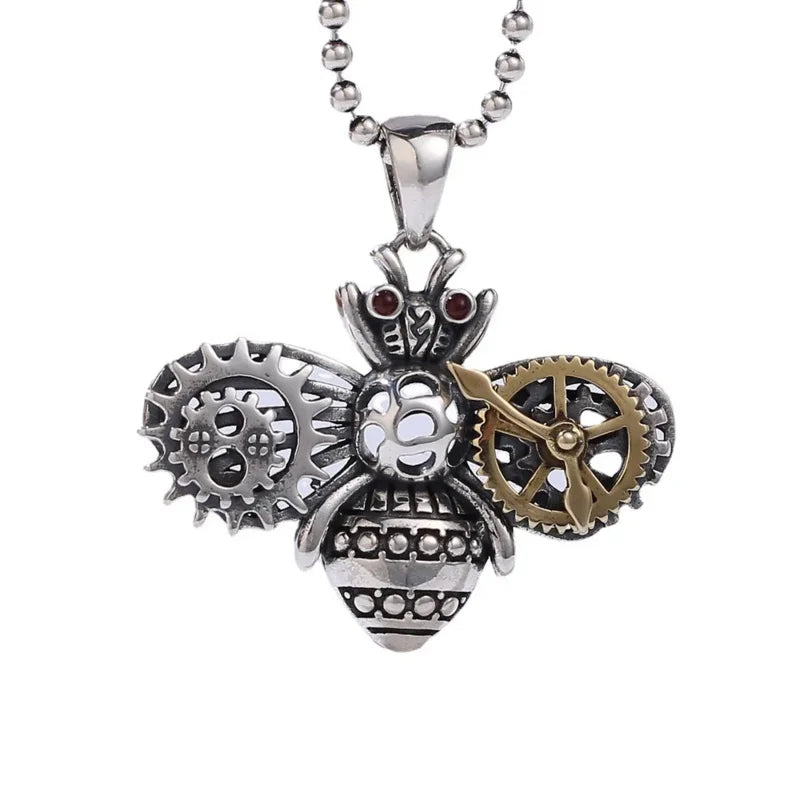 Steampunk Bienen Kette